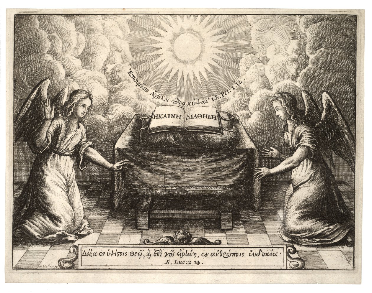 Nadverbord. Stat 1 af Wenceslaus Hollar