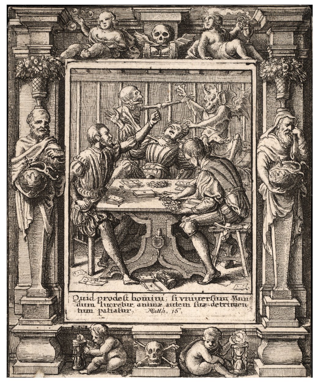 Spillere af Wenceslaus Hollar