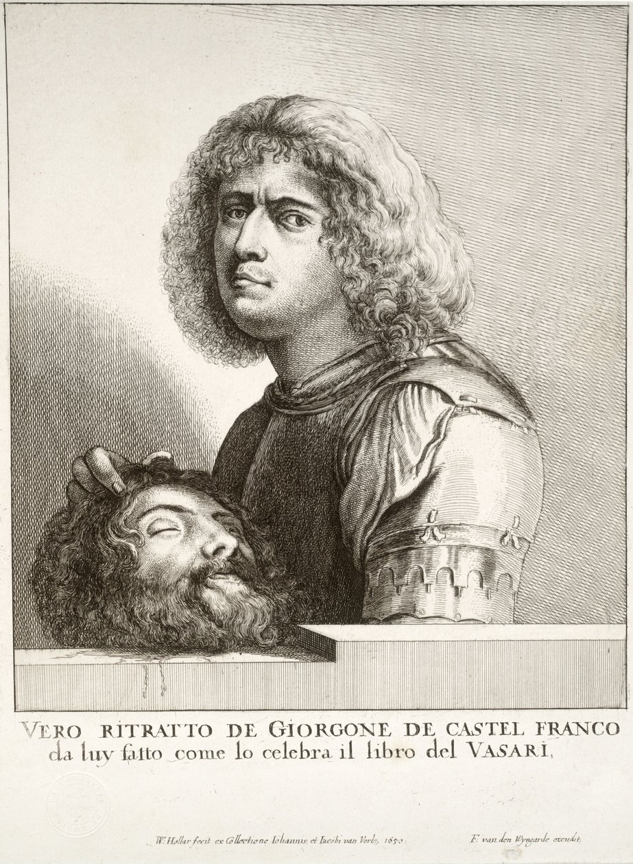 Giorgione af Wenceslaus Hollar