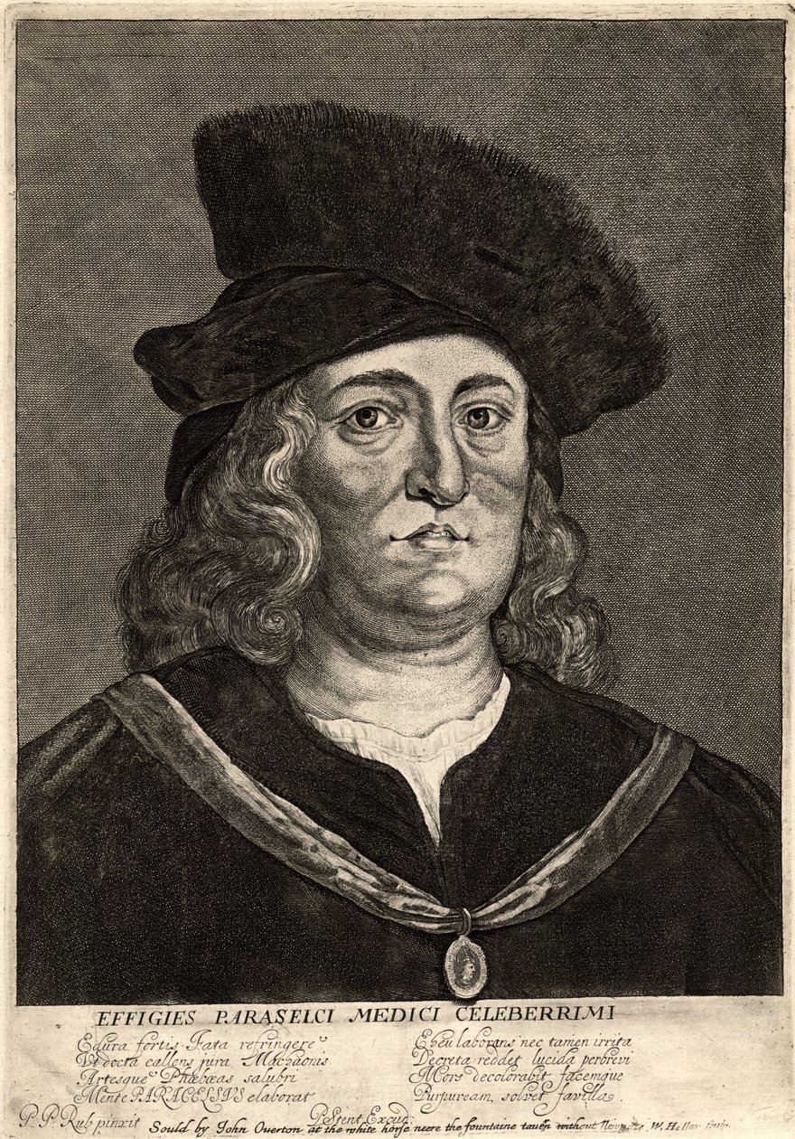 Paracelsus. Stat 2 af Wenceslaus Hollar