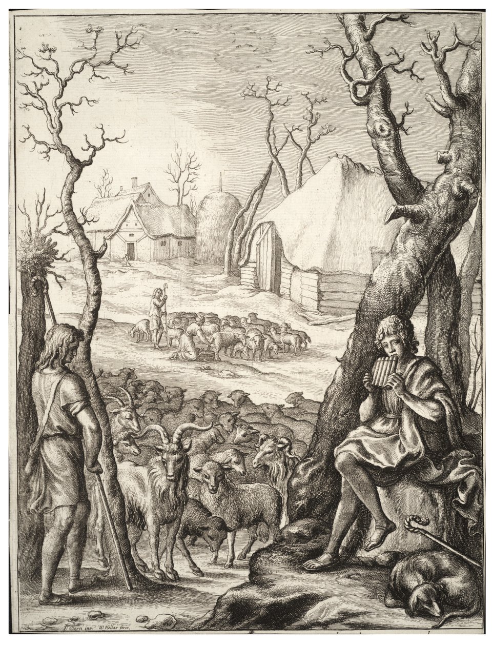 Stokavl af Wenceslaus Hollar