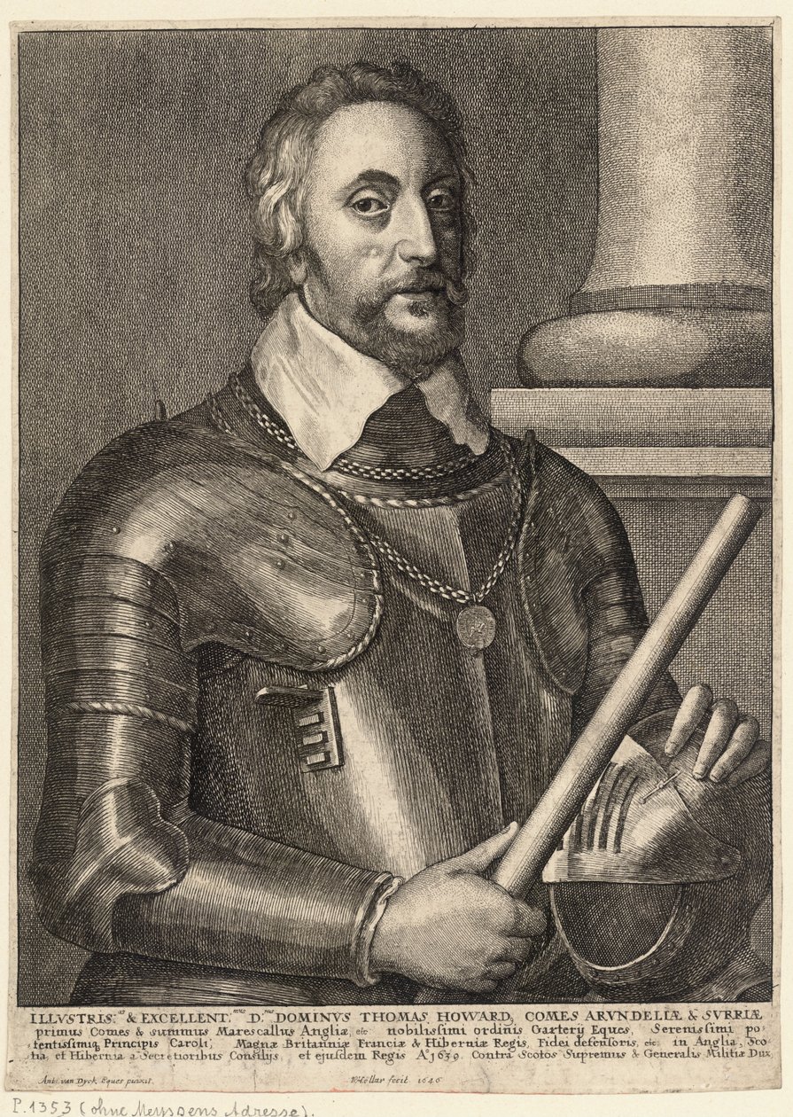 Thomas, jarl af Arundel. Stat 2 af Wenceslaus Hollar