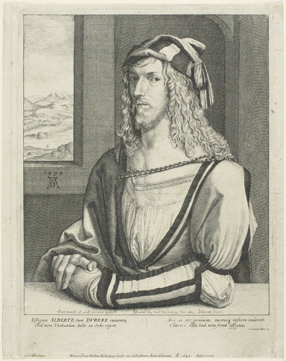 Albrecht Dürer af Wenceslaus Hollar