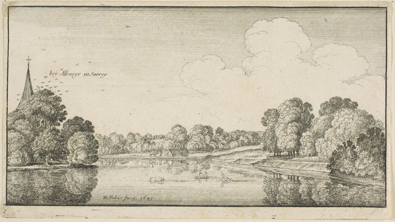 Albury af Wenceslaus Hollar