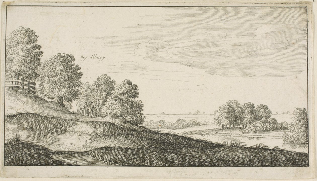 Albury af Wenceslaus Hollar
