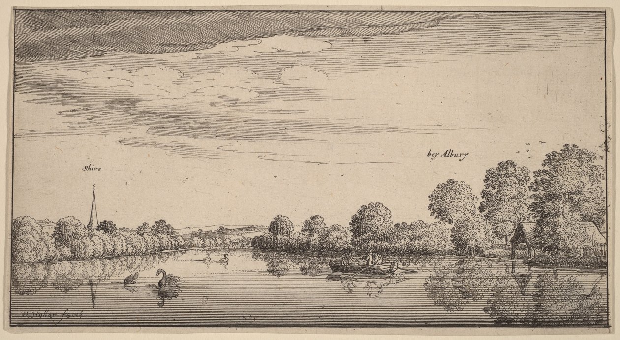 Albury af Wenceslaus Hollar