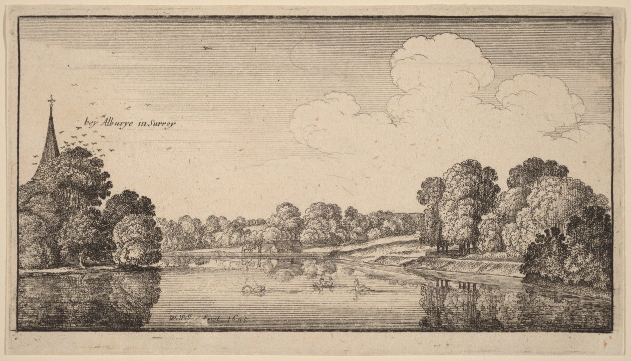 Albury af Wenceslaus Hollar