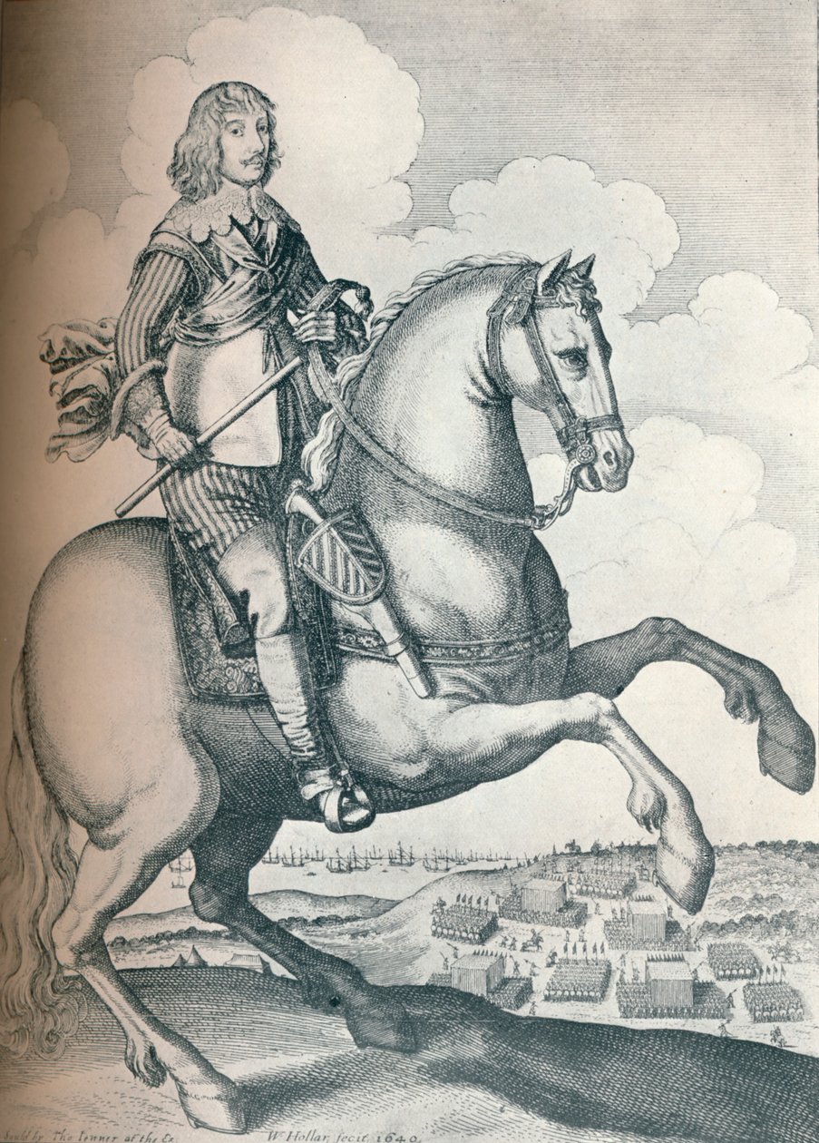 Algernon Percy, 10. jarl af Northumberland, 1640 af Wenceslaus Hollar
