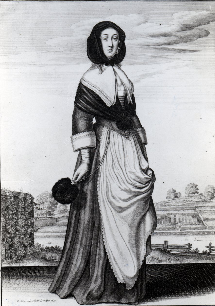 Efterår, 1643 af Wenceslaus Hollar