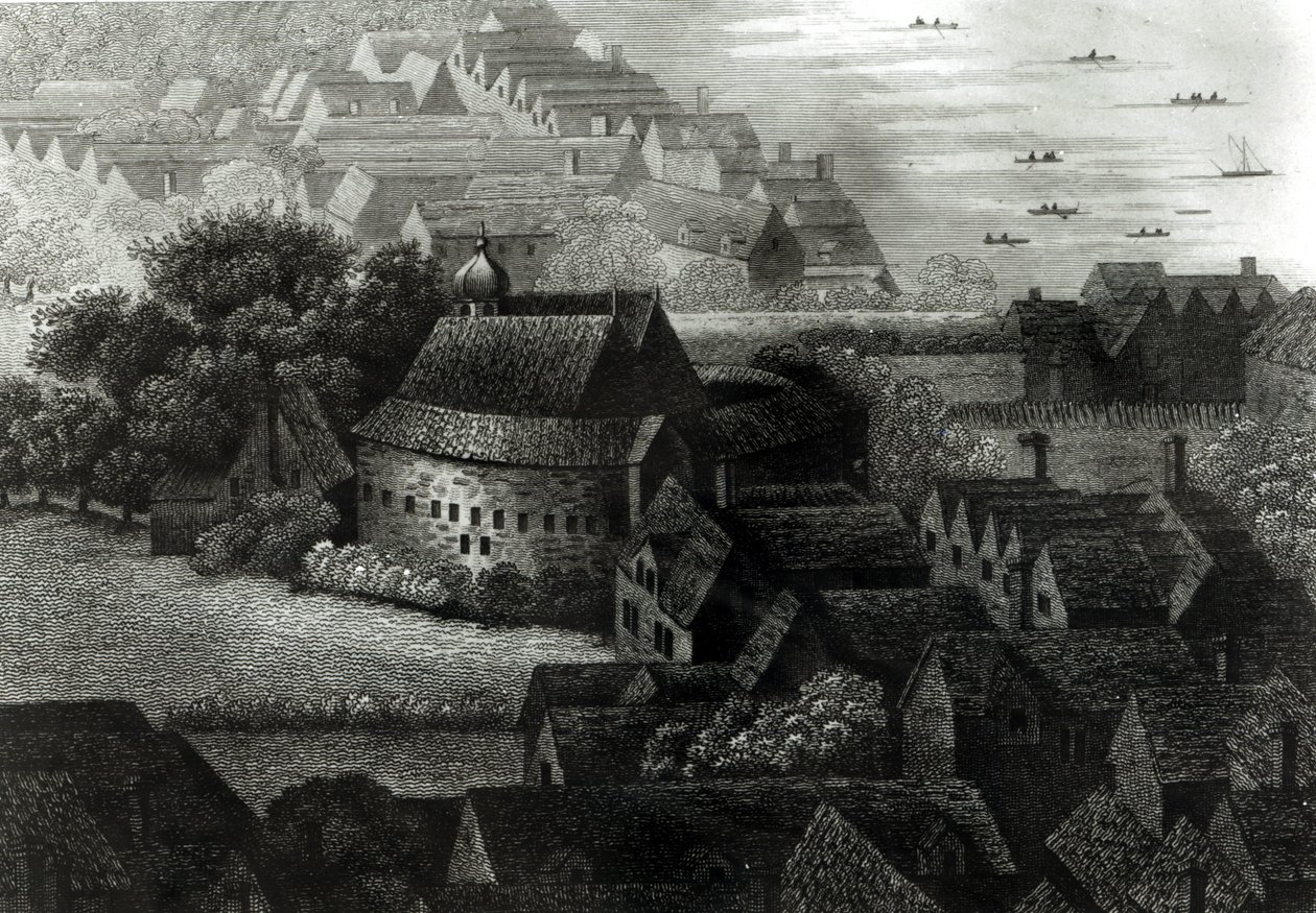 Bjørnehave, 1647 af Wenceslaus Hollar