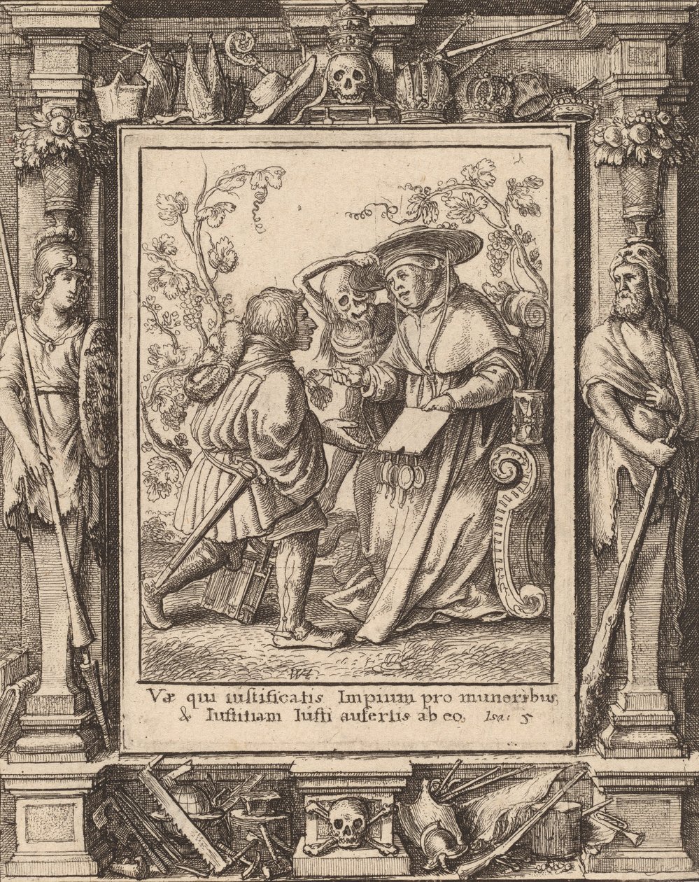 Kardinal, 1651. af Wenceslaus Hollar