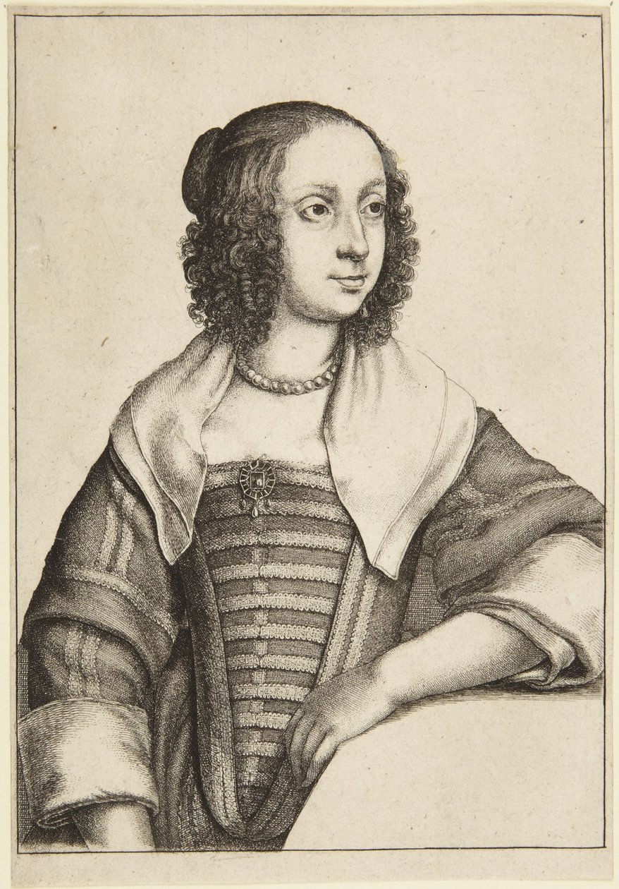 Catherine Howard af Wenceslaus Hollar