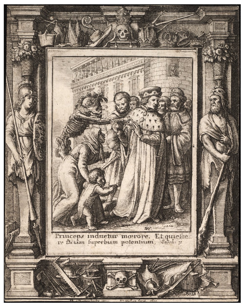 Duke. Tilstand 1 af Wenceslaus Hollar