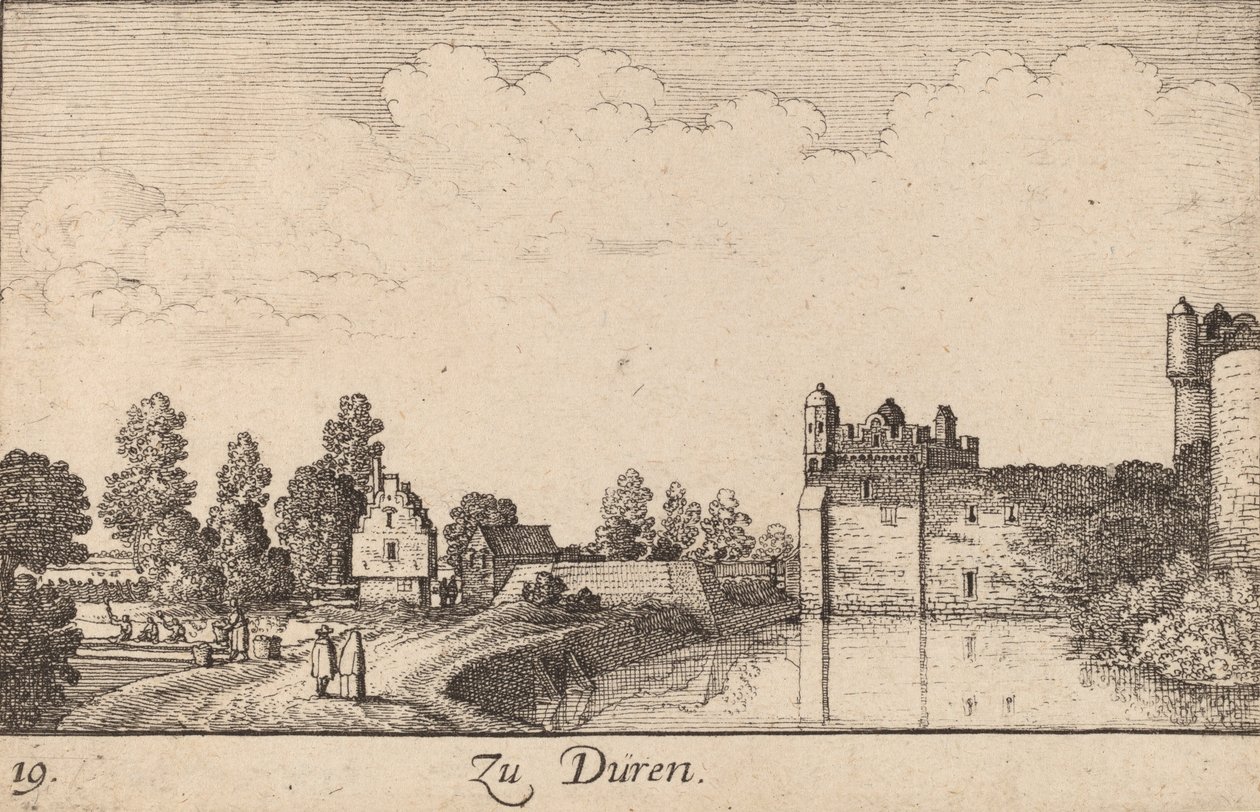 Duren, 1635. af Wenceslaus Hollar
