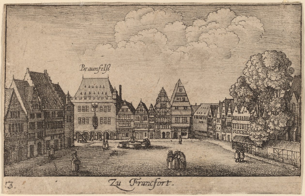 Frankfurt af Wenceslaus Hollar