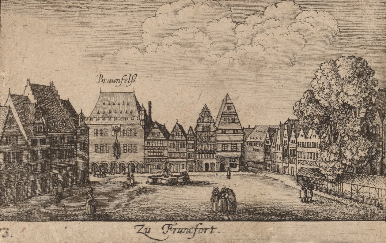 Frankfurt, 1635. af Wenceslaus Hollar