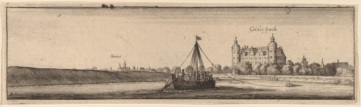 Gelderspach af Wenceslaus Hollar
