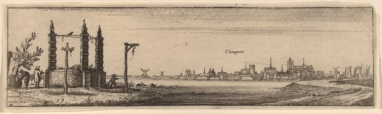 Kampen af Wenceslaus Hollar