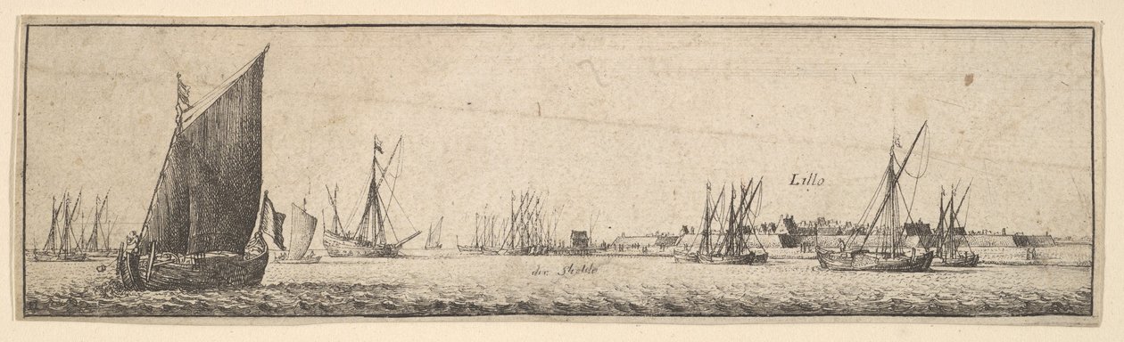 Lillo, 1642-44. af Wenceslaus Hollar