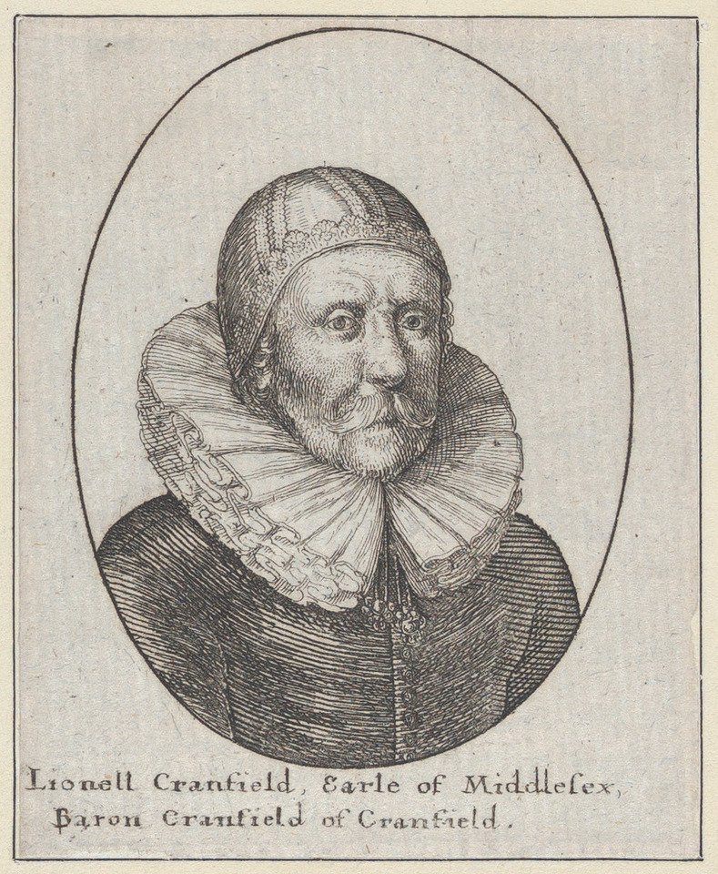 Lionell Cranfield, jarl af Middlesex, baron Cranfield af Cranfield, 1644., 1644. af Wenceslaus Hollar