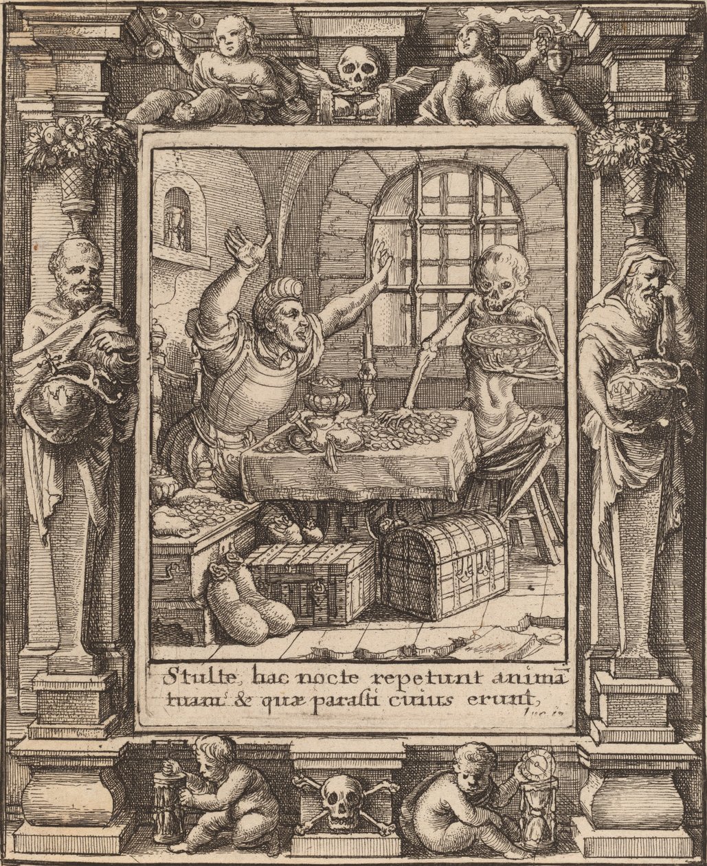 Grim, 1651. af Wenceslaus Hollar