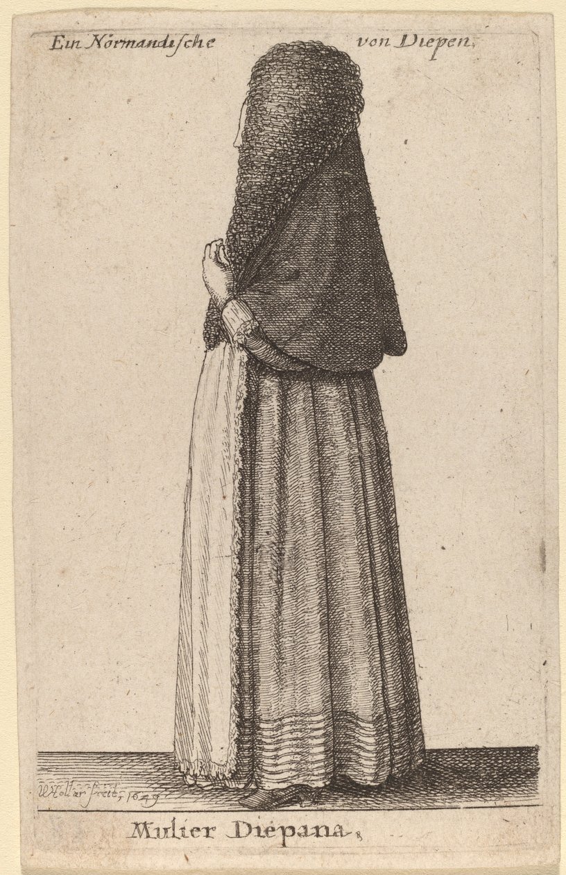 Diepanas kone af Wenceslaus Hollar