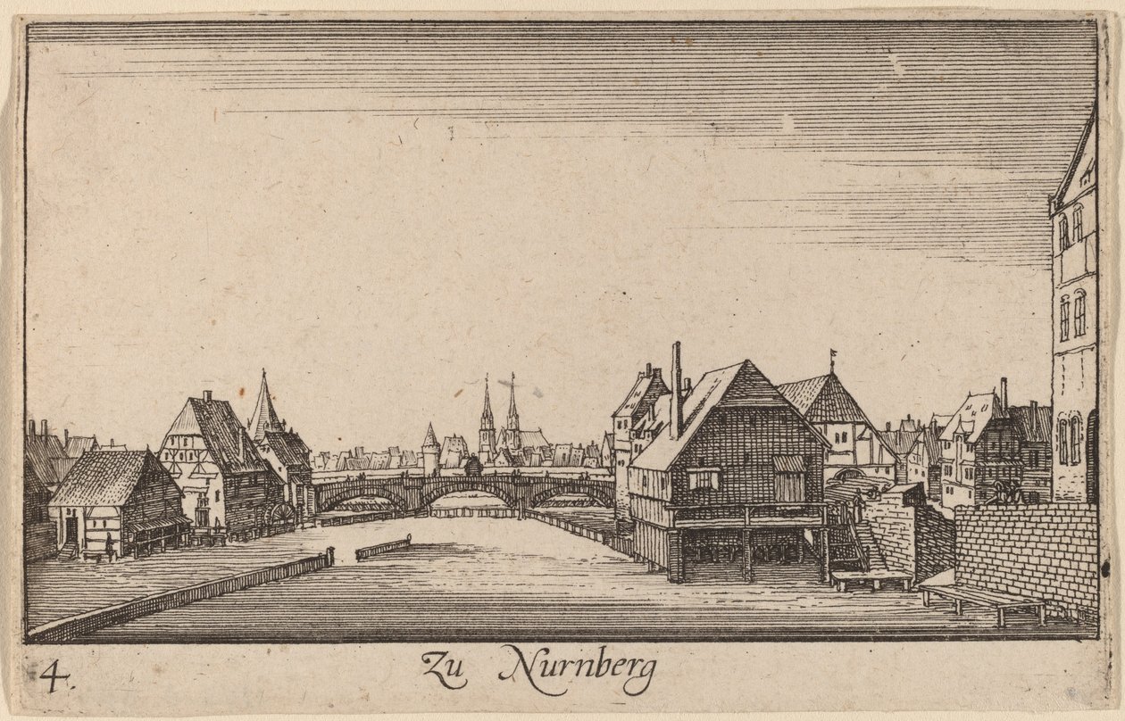 Nürnberg af Wenceslaus Hollar