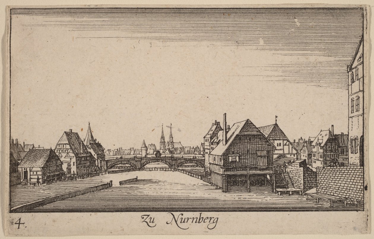 Nürnberg af Wenceslaus Hollar