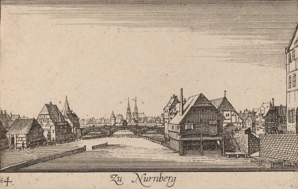 Nürnberg, 1635. af Wenceslaus Hollar