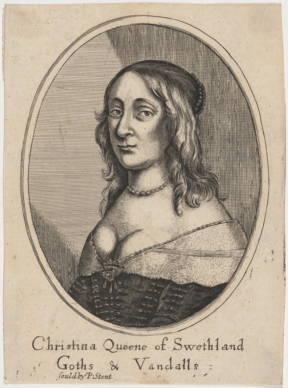 Dronning Christina af Wenceslaus Hollar