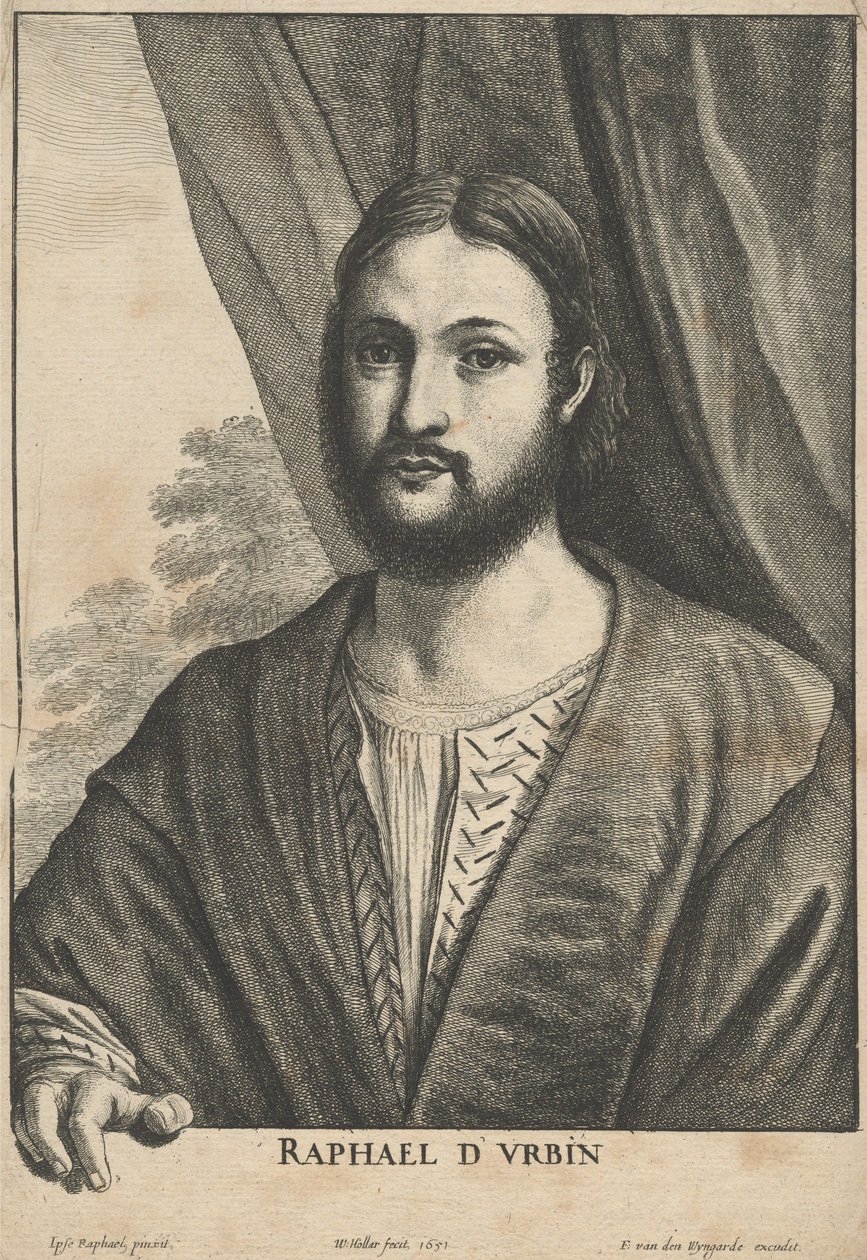 Rafael fra Urbino af Wenceslaus Hollar