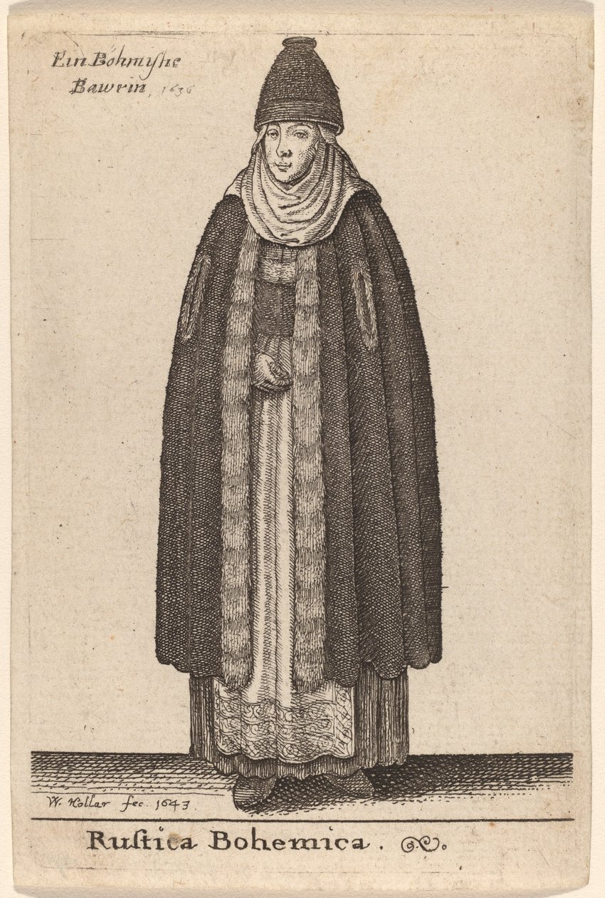 Bøhmisk land af Wenceslaus Hollar