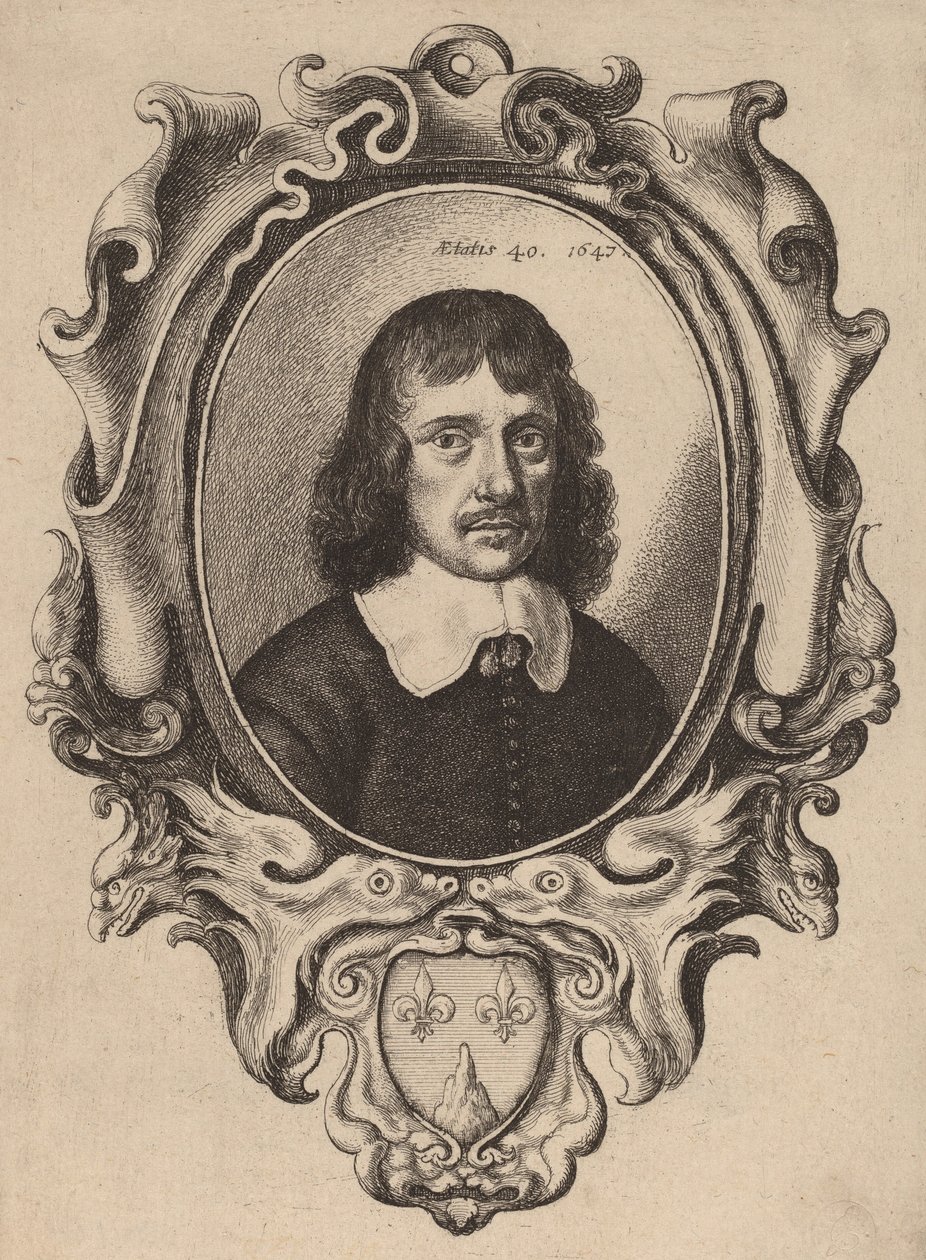 Selvportræt, 1647. af Wenceslaus Hollar