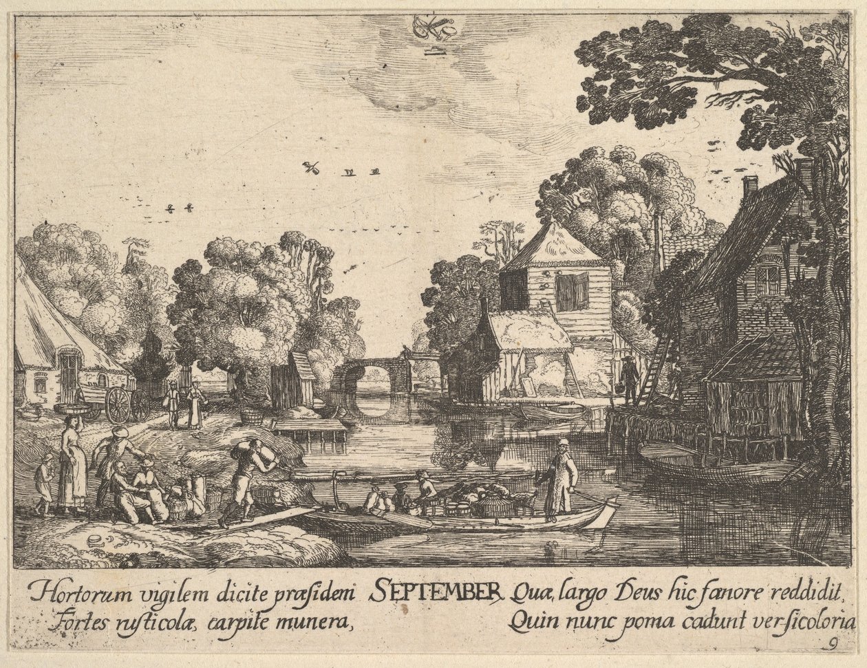 september, 1628-29. af Wenceslaus Hollar