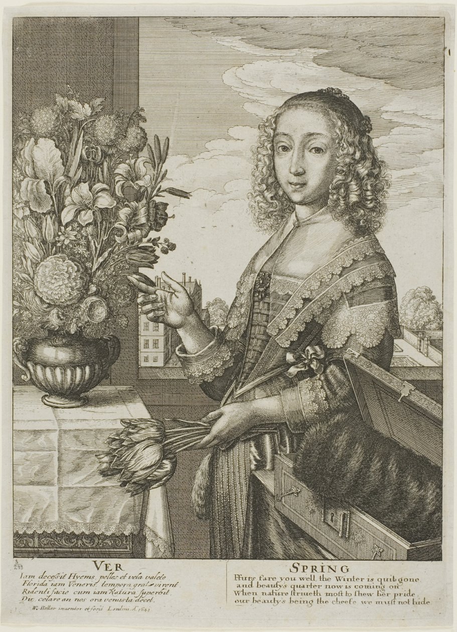 Forår af Wenceslaus Hollar