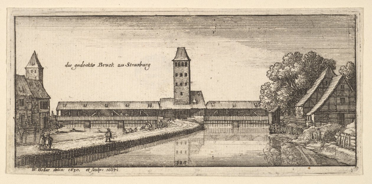 Strasbourg, 1665. af Wenceslaus Hollar