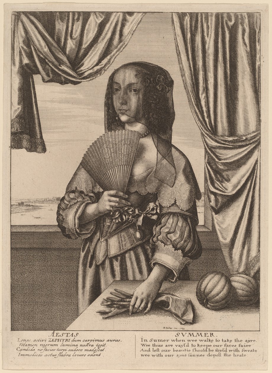 Sommer af Wenceslaus Hollar