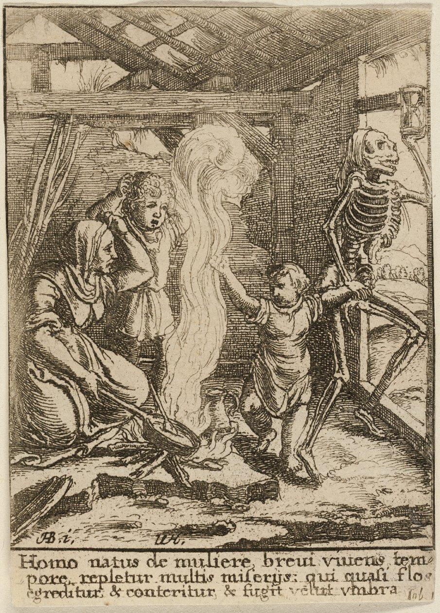 Barnet og Døden af Wenceslaus Hollar