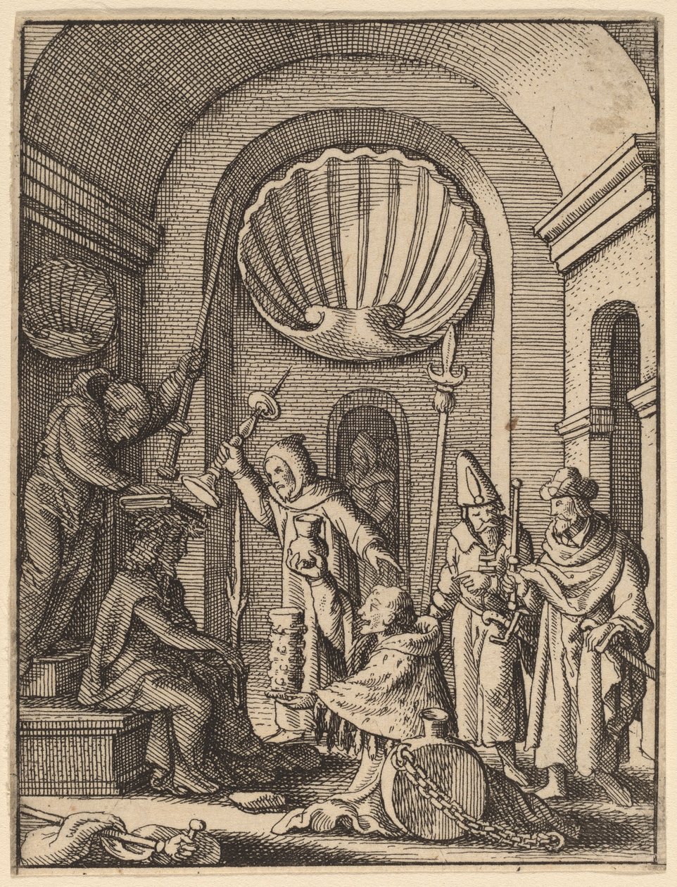 The Mocking af Wenceslaus Hollar