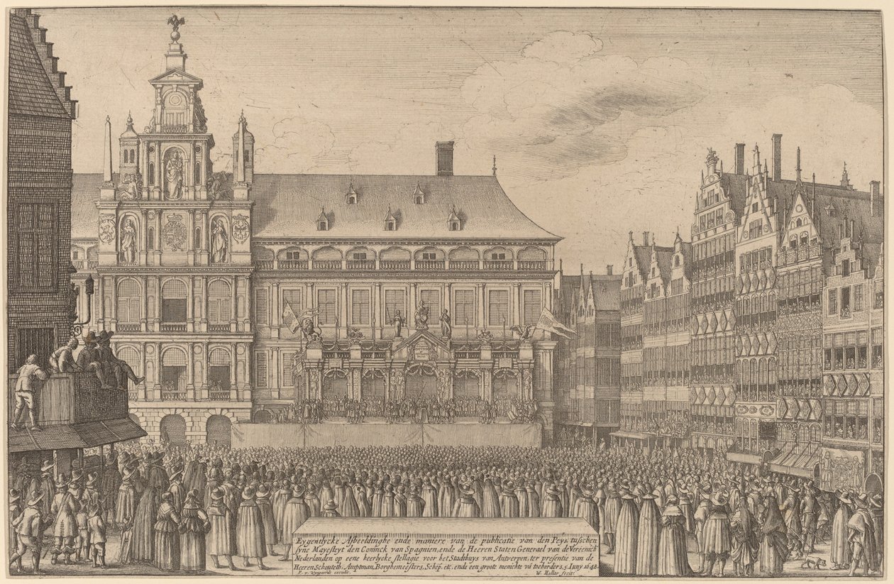 Freden i Munster af Wenceslaus Hollar