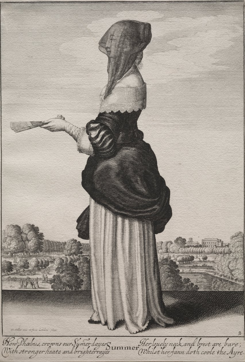 Årstiderne: Sommer af Wenceslaus Hollar
