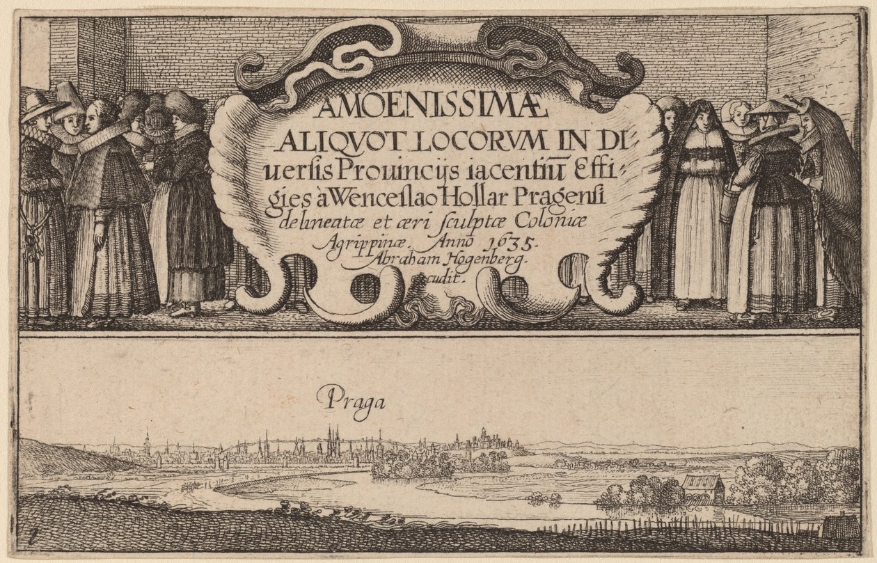 Titel side af Wenceslaus Hollar