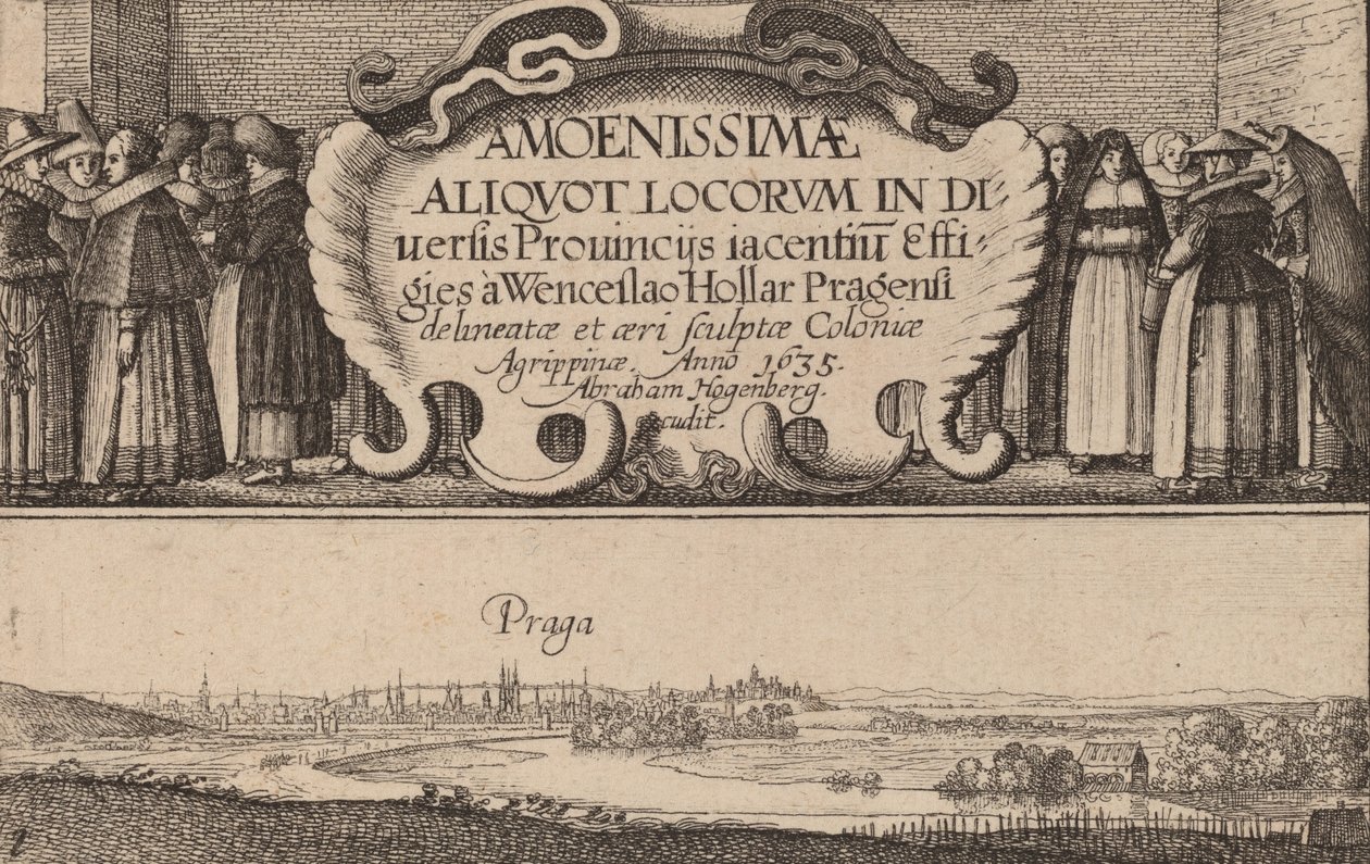 Titelblad, 1635. af Wenceslaus Hollar