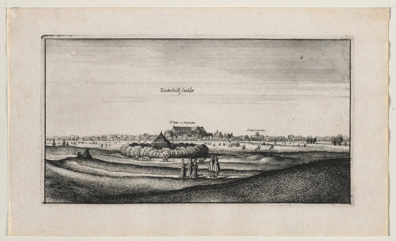 Tothill Fields af Wenceslaus Hollar