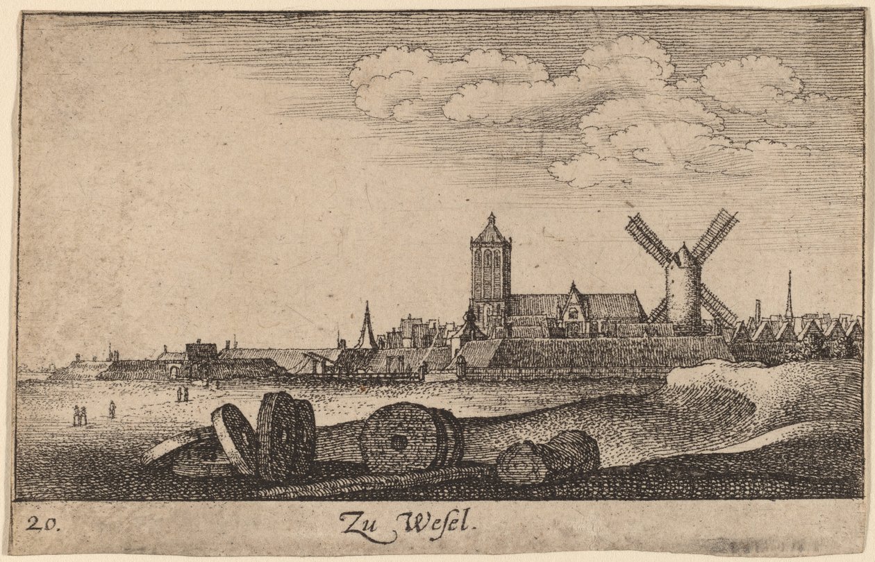Wesel af Wenceslaus Hollar