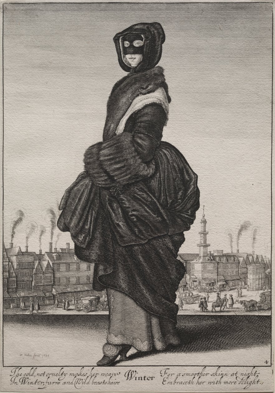 Vinter af Wenceslaus Hollar