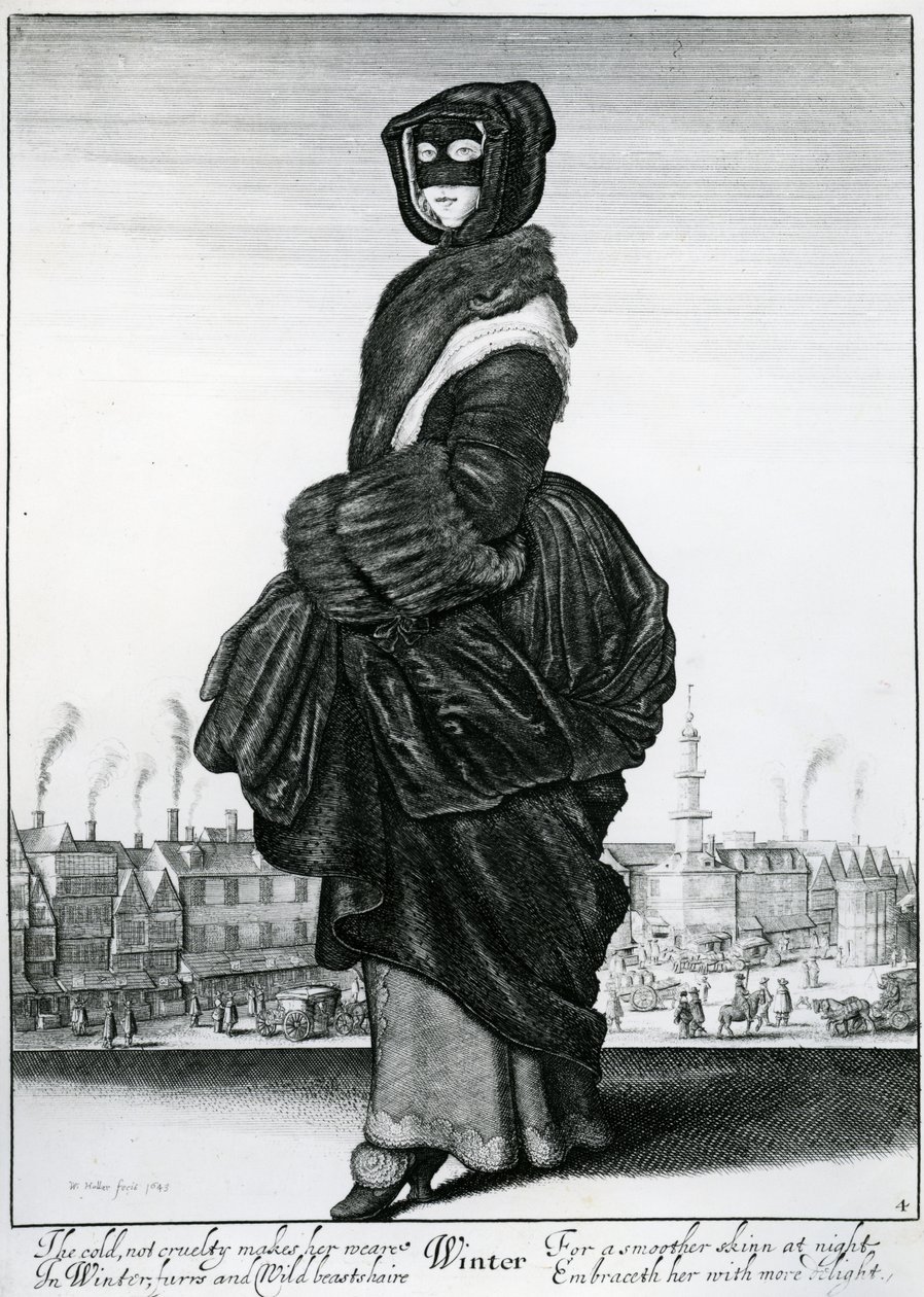 Vinter af Wenceslaus Hollar