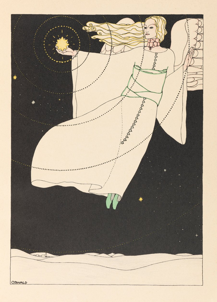 Himmelske marts, 1914. af Wenzel Oswald
