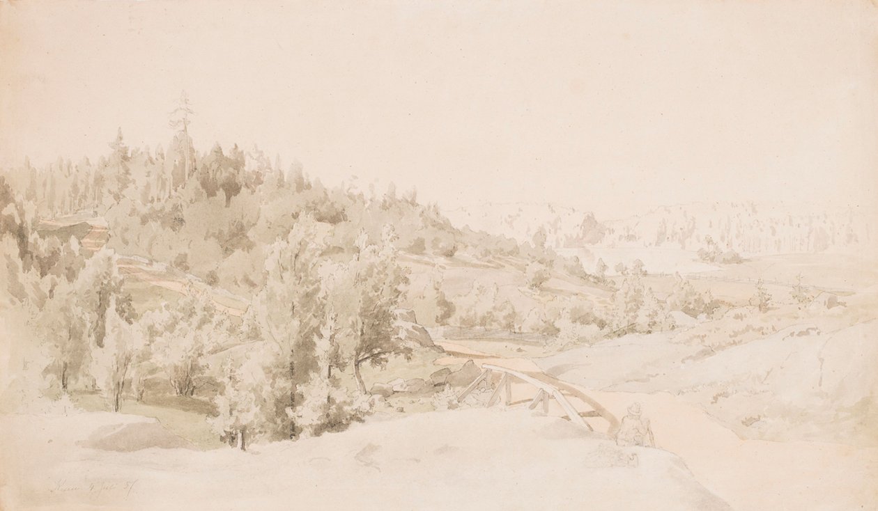 Landskab, Kuru af Werner Holmberg