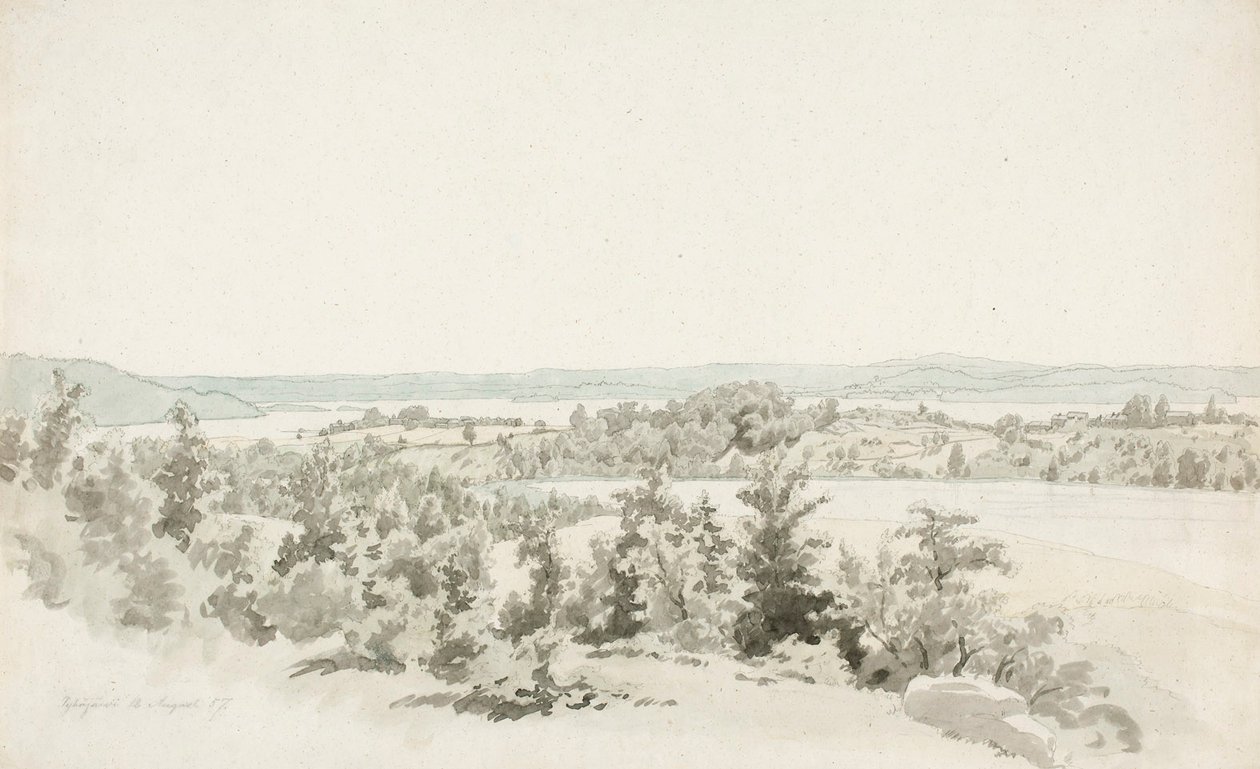 Pyhäjärvi af Werner Holmberg